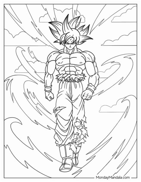 22 Goku Coloring Pages (Free PDF Printables).